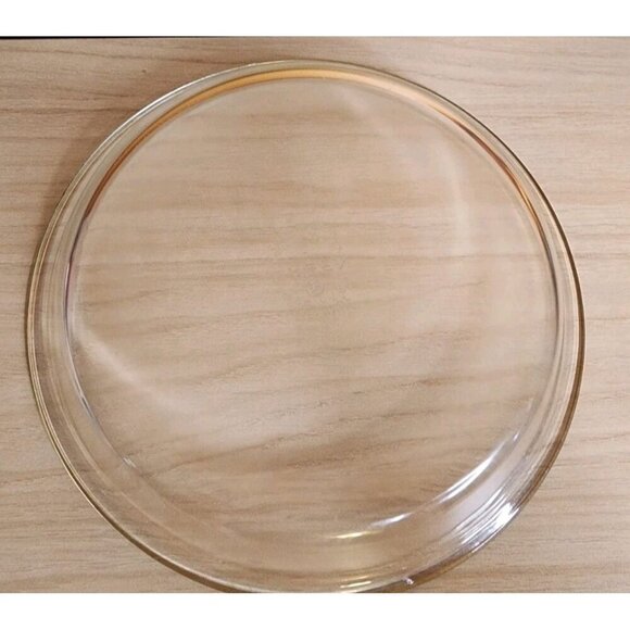 Vintage  Pyrex Glass Pie Plate 209 Baking Dish Pan 9 inch Clear - Picture 4 of 5